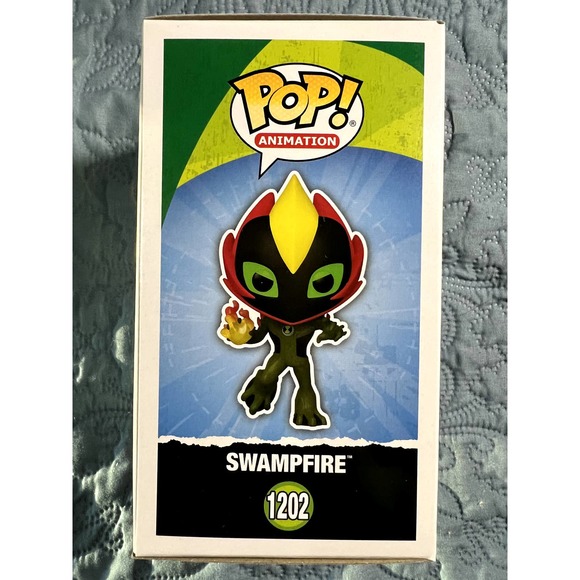 Funko Pop Swampfire #1202 Ben 10 Alien Force NYCC Shared Exclusive - Picture 4 of 7